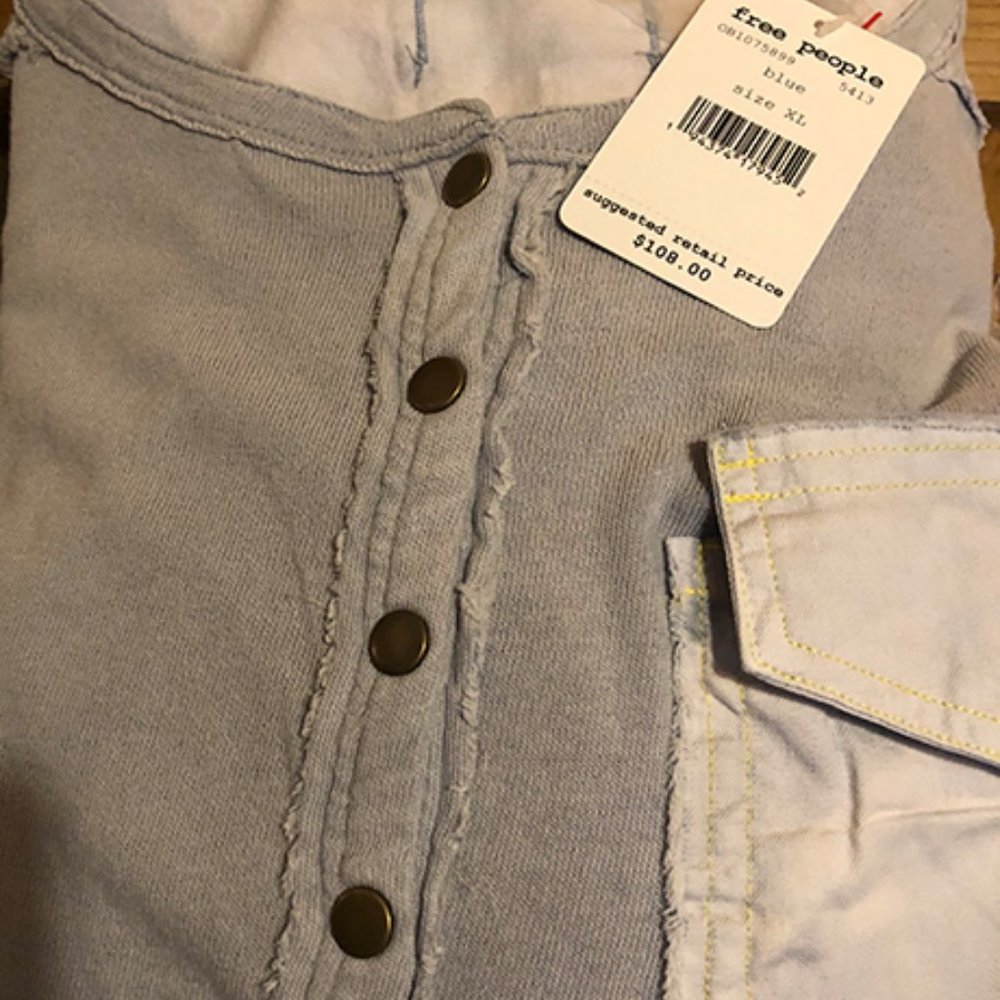 Free People Casual Shirt NWT